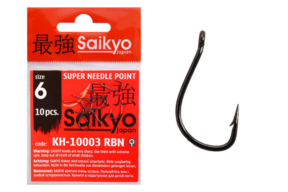 Крючки Saikyo KH-10003 Tanago Ring