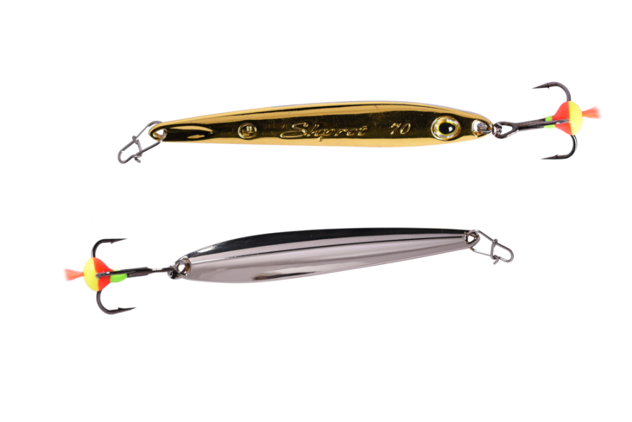 Блесна вертикальная ECOPRO Shprot, 70мм, 11г, S/G