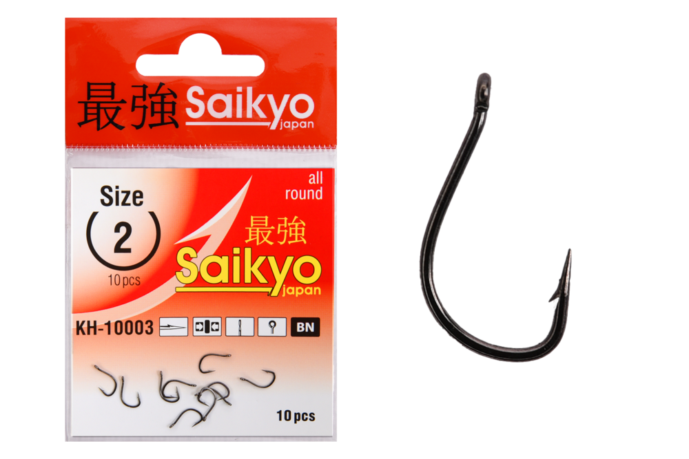 Крючки Saikyo KH-10003 Tanago Ring