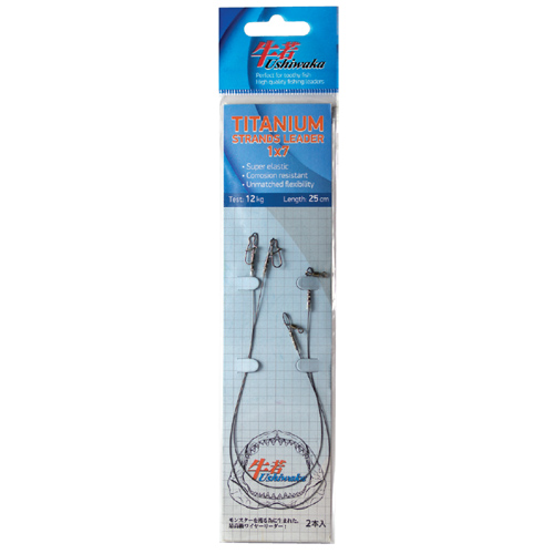 Поводки Ushiwaka Titanium Strands Leader 1x7