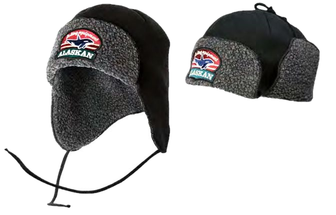 Шапка Alaskan флисовая  черная (R90001Bl)