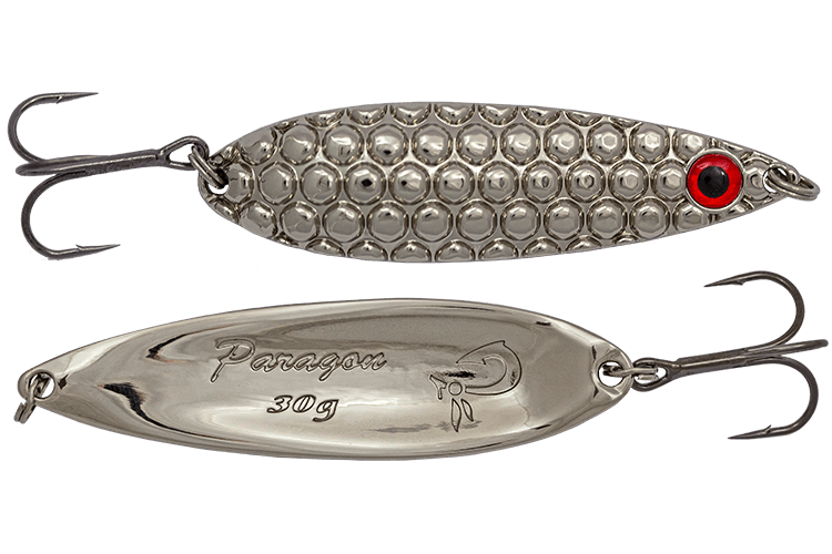 Блесна колеблющаяся LureMax Paragon 70мм., 22 г., 09,Red eye