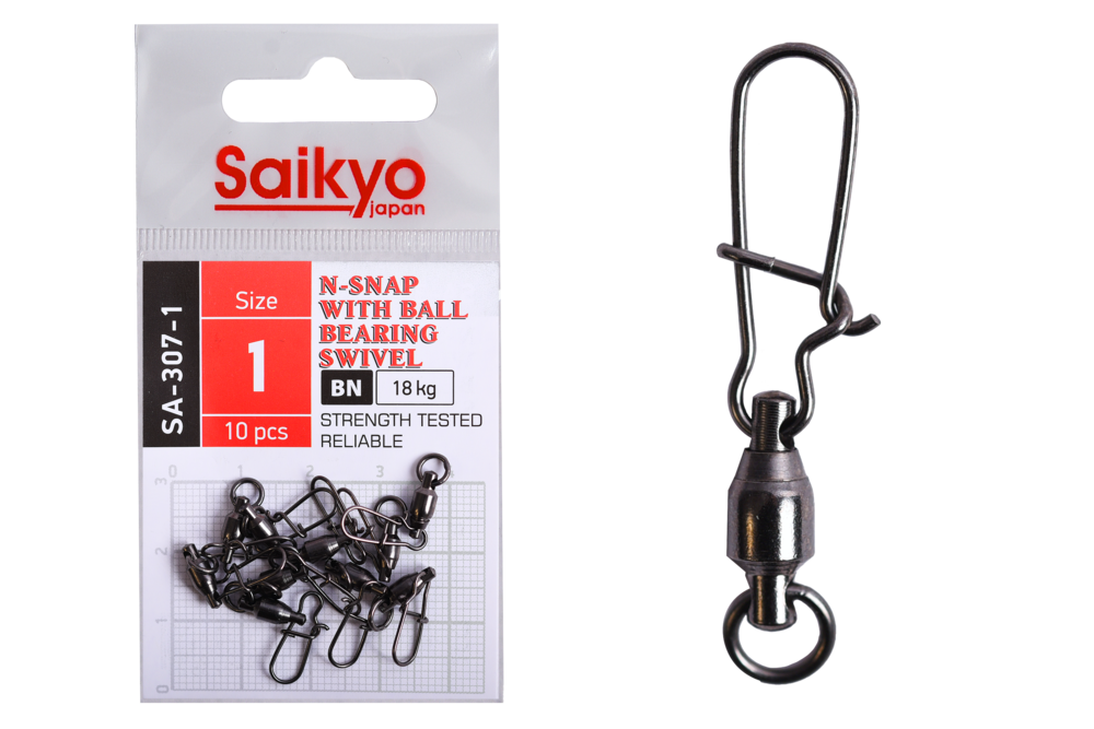 Вертлюг с застежкой Saikyo SA-307