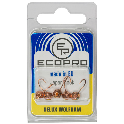 Мормышки ECOPRO DELUXE Полудиско гальваника