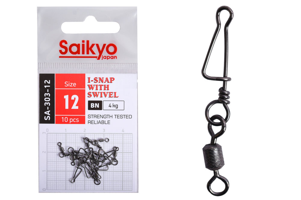 Вертлюг с застежкой Saikyo SA-303