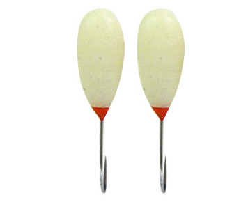 Мормышки фосфорные ECOPRO Капля с отверстием