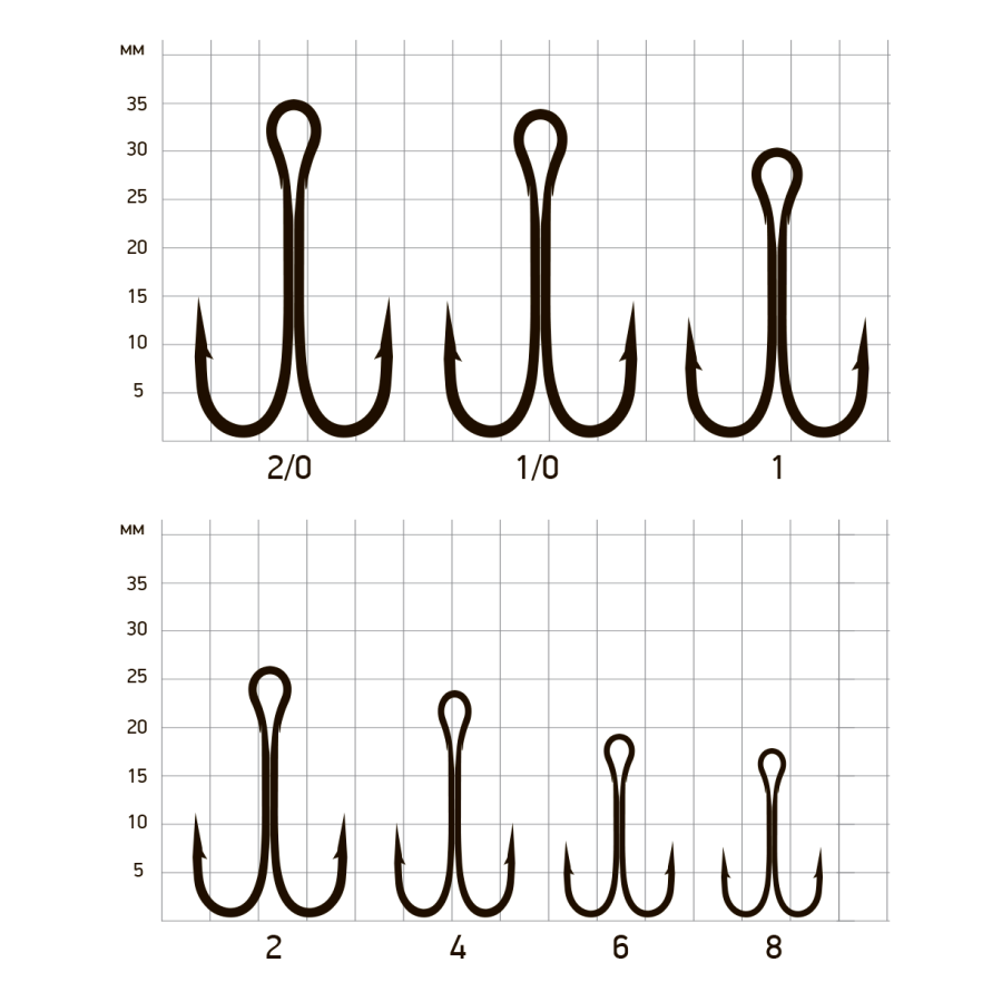 Крючки Saikyo двойн.Normal Shank KH-11041  №   6 BN (50шт)