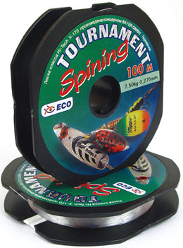 Eco Tournament Spinning, 100m, прозрачный