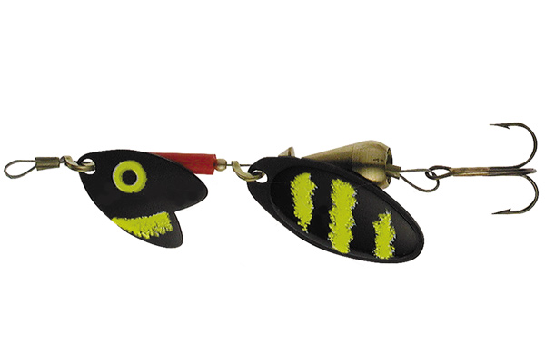 Блесна вращ. Mepps TANDEM TROUT, 1, Black/Yellow (блистер)