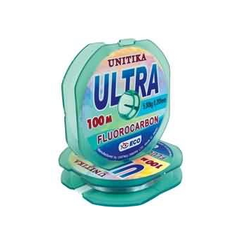 Eco Unitika Ultra Fluorocarbon, 100m, прозрачный