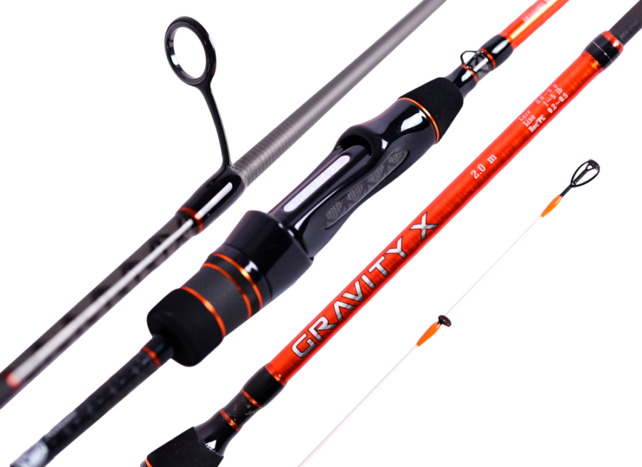 Удилище спин. Maximus GRAVITY-X MICROJIG 204SUL 2,0m 0,6-5g