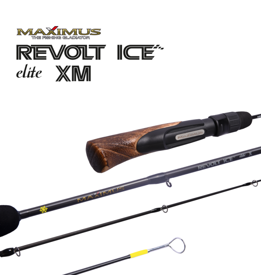 Зимняя удочка Maximus REVOLT ICE ELITE XM 302XH 0,75м до 70гр