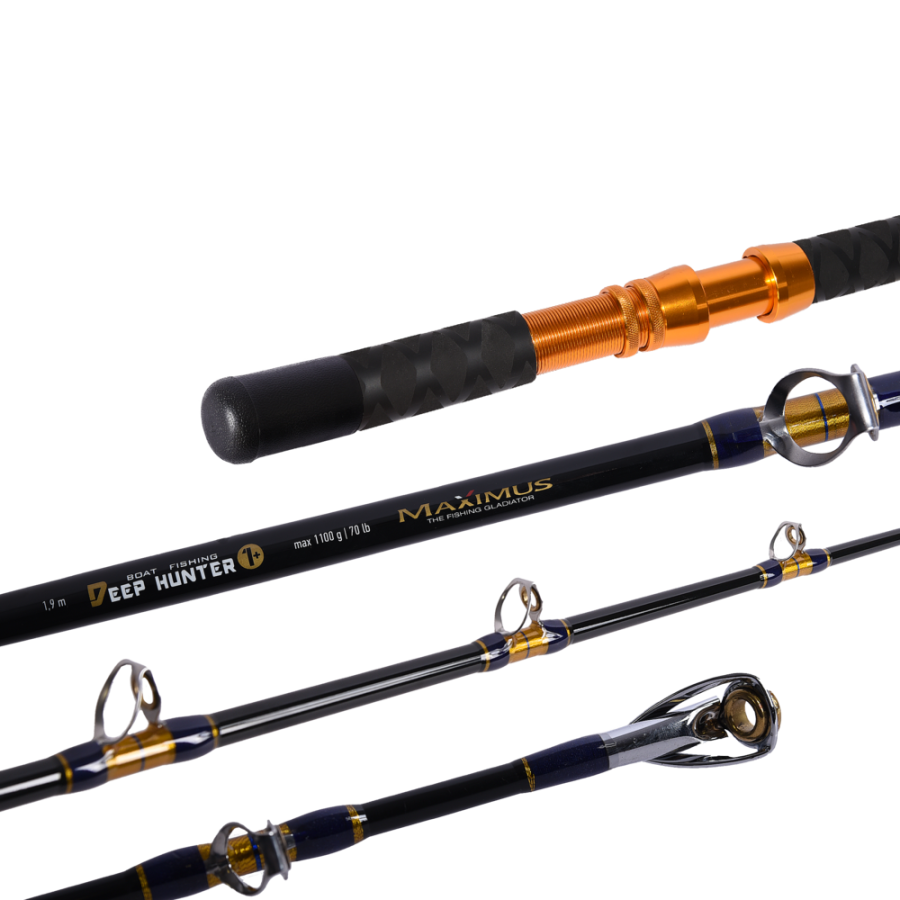 Удилище морское Maximus Deep Hunter 1+ 190XH 1,9m  70 lb (&lt;1100g)