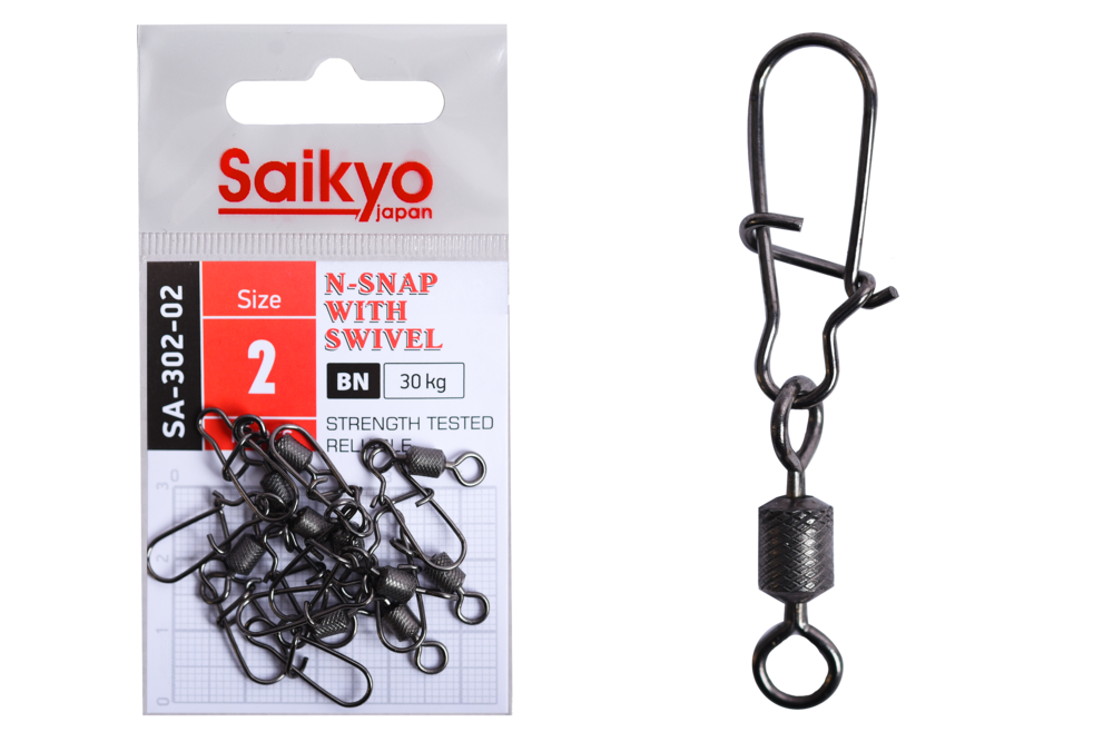 Вертлюг с застежкой Saikyo SA-302