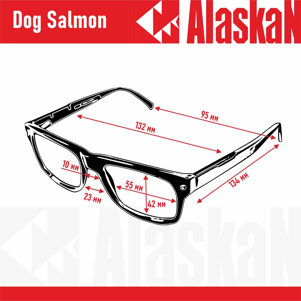 Очки Alaskan Dog Salmon