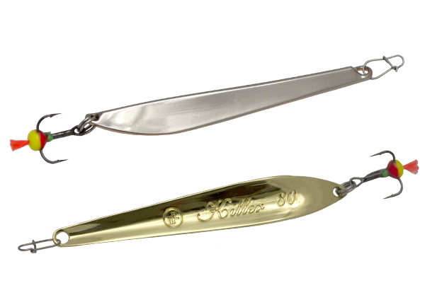 Блесна вертикальная ECOPRO Killer, 70мм, 12г, S/G