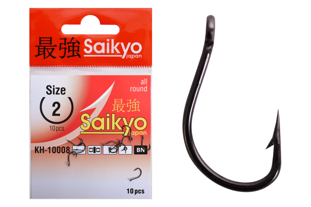 Крючки Saikyo KH-10008 Idumezina Ring