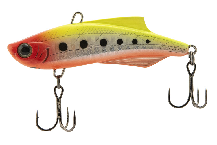 Виб ECOPRO Tor 70мм 20г 097 Yellow Clown