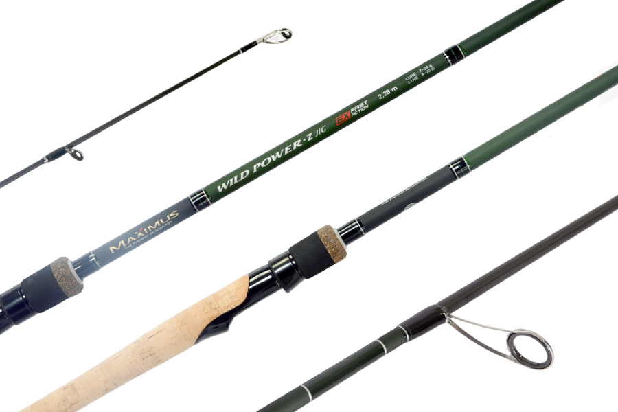 Удилище спин. Maximus WILD POWER-Z JIG cork 245MH 2,45m 12-45g