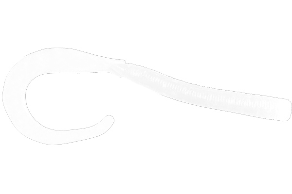 Мягк.приманки LureMax LOMBRIZA 4&apos;&apos;/9,5см, LSL4-020 Glow White (10 шт.)