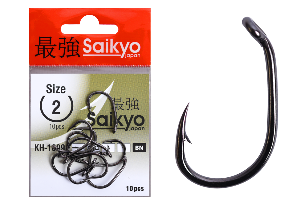Крючки карповые Saikyo KH-10098 Clever Carp