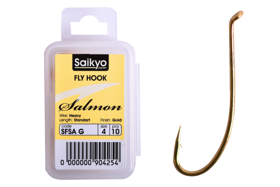 Крючки Saikyo KH-71590 Salmon G №04 (10шт)