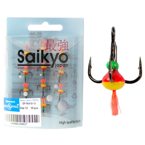 Тройник-капля ECOPRO красный хвост, тип A (Saikyo)