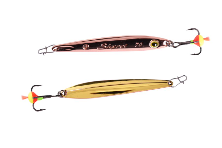 Блесна вертикальная ECOPRO Shprot, 70мм, 11г, G/C
