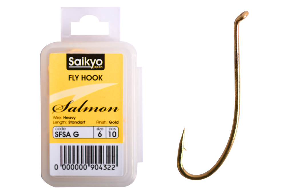 Крючки нахлыстовые Saikyo KH-71590 Salmon