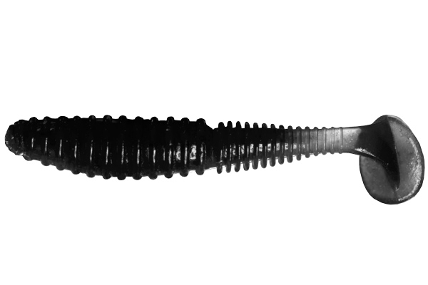 Мягк.приманки LureMax AYAME 5&apos;&apos;/12,5см, LSA5-006 Black (5 шт.)