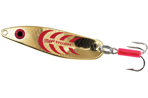 Блесна колеб. Mepps SYCLOPS, 0, Gold/Red