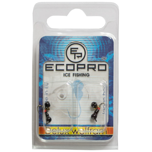 Мормышки ECOPRO DELUXE Личинка с ушком окрашенная