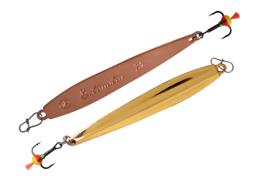 Блесна вертикальная ECOPRO Detonator, 75мм, 9г, G/C
