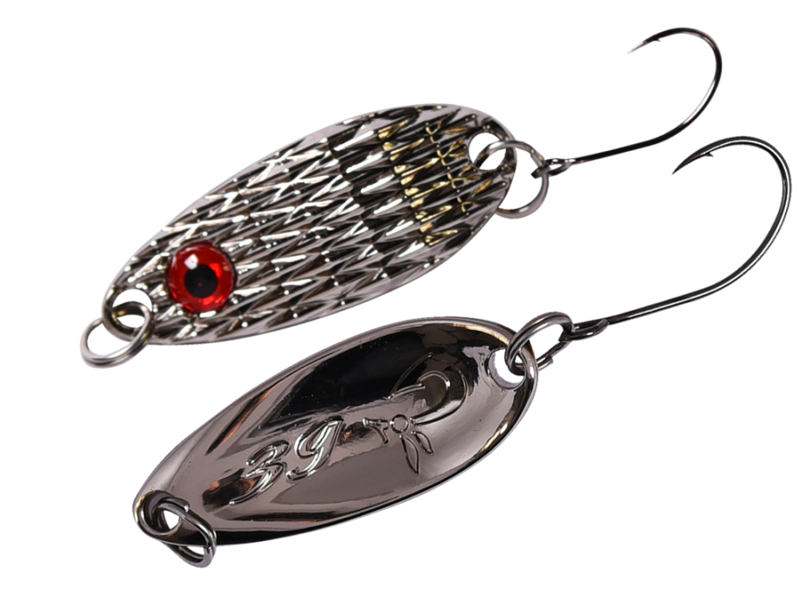 Блесна колеблющаяся LureMax Plankton 28мм., 3 г., 09, Red eye