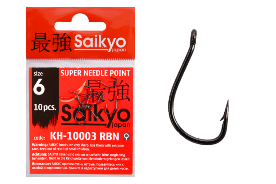 Крючки Saikyo KH-10003 Tanago BN № 6 (10шт)