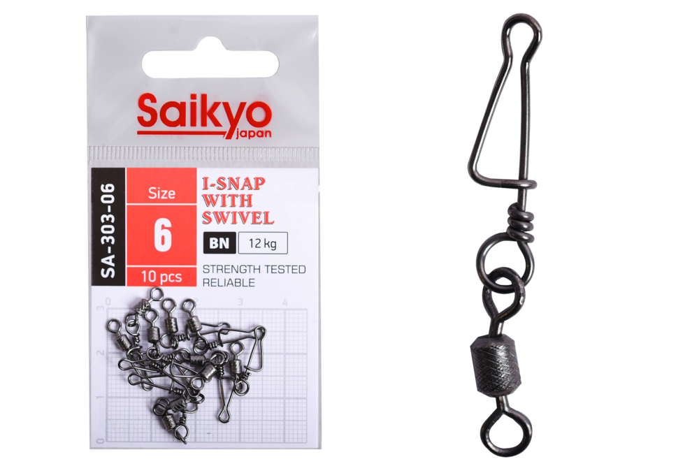 Вертлюг с застежкой Saikyo SA-303