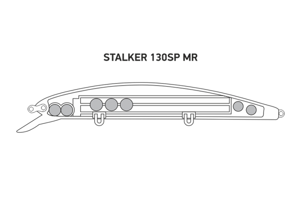 Воблер LureMax STALKER 130SP MR-015 21,5 г. суспендер