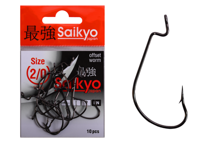 Крючки Saikyo BS-2312 BN №2/0 (10 шт)