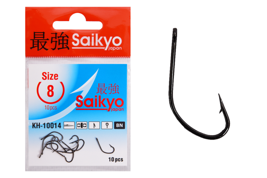 Крючки Saikyo KH-10014 Maruseigo BN  №8 (10шт)