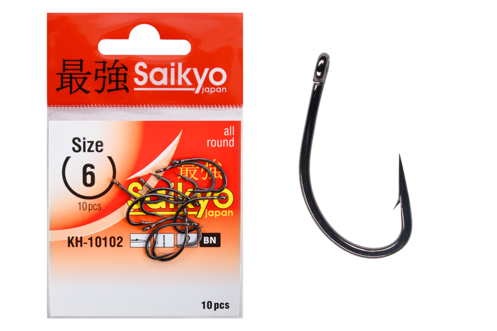 Крючки карповые Saikyo KH-10102 Big Carp