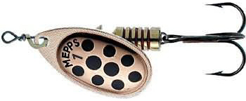  . Mepps AGLIA PTS, 3, Copper /Black dots