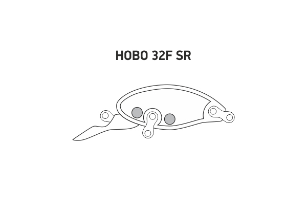 Воблер LureMax HOBO 32F SR-067 3 г. плавающий