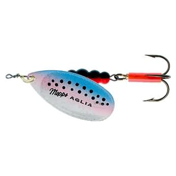 Блесна вращ. Mepps AGLIA FLUO, Micropigments Trout, 1, Rainbo