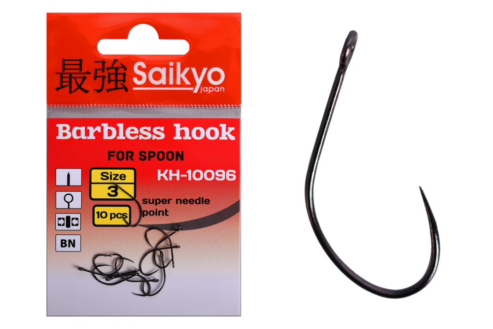 Крючки Saikyo KH-10096 Barbless