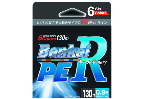 Шнур Benkei PE Revolutionary, 130m, 6 цветов Шнур Benkei PE Revolutionary, 130m, 6 цветов