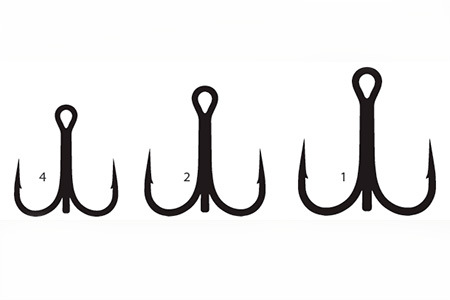 Крючки тройные Saikyo 6061