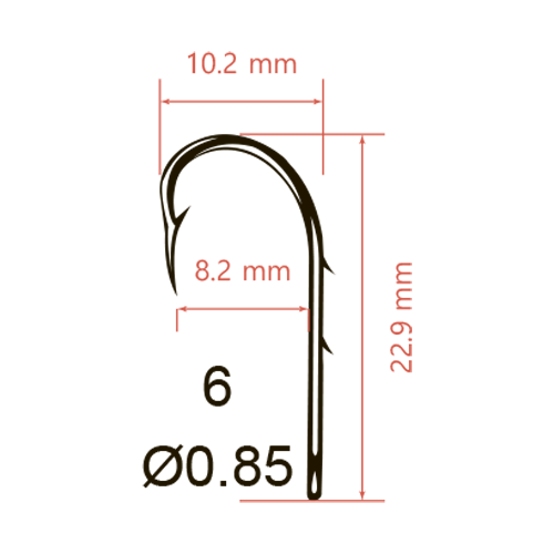Крючки Saikyo KH-11014 Bait Holder