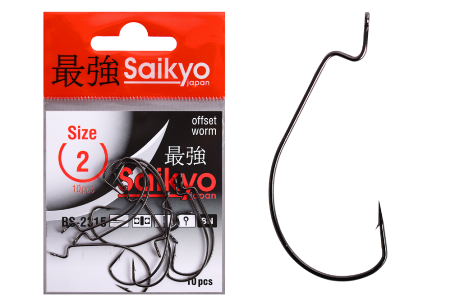 Крючки Saikyo BS-2315 BN № 2 (10 шт)