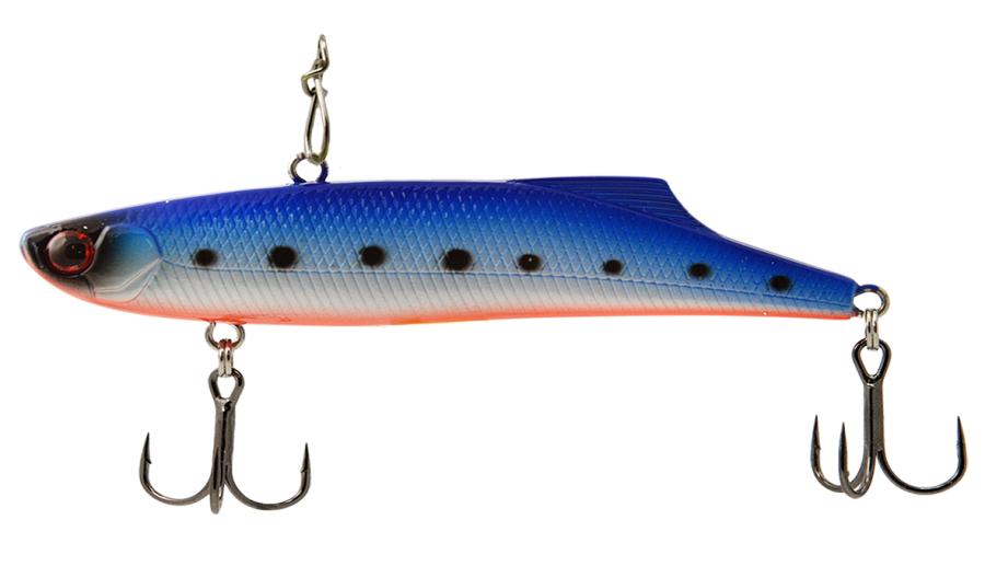 Виб ECOPRO Nemo Fin 90мм 28г 085 Milk Blue Shad