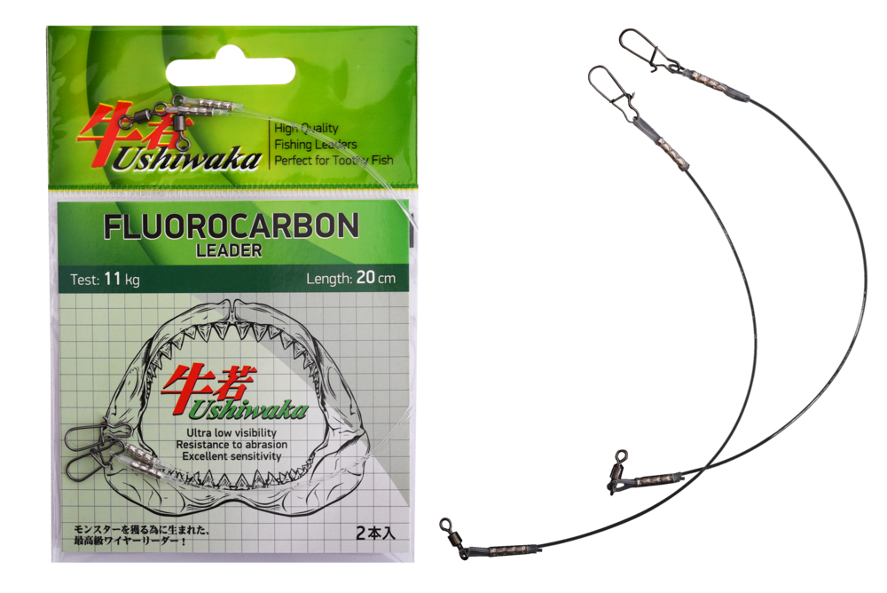 Поводки Ushiwaka Fluorocarbon Leader Поводки Ushiwaka Fluorocarbon Leader